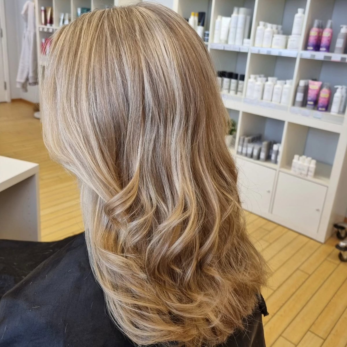 Balayage med bølger